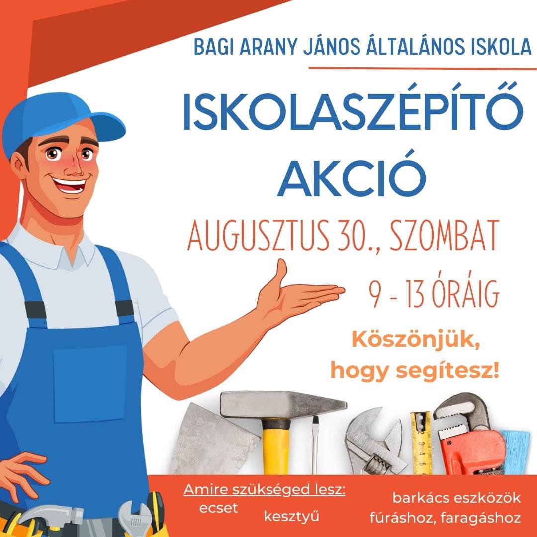 Iskolaszépítő akció
