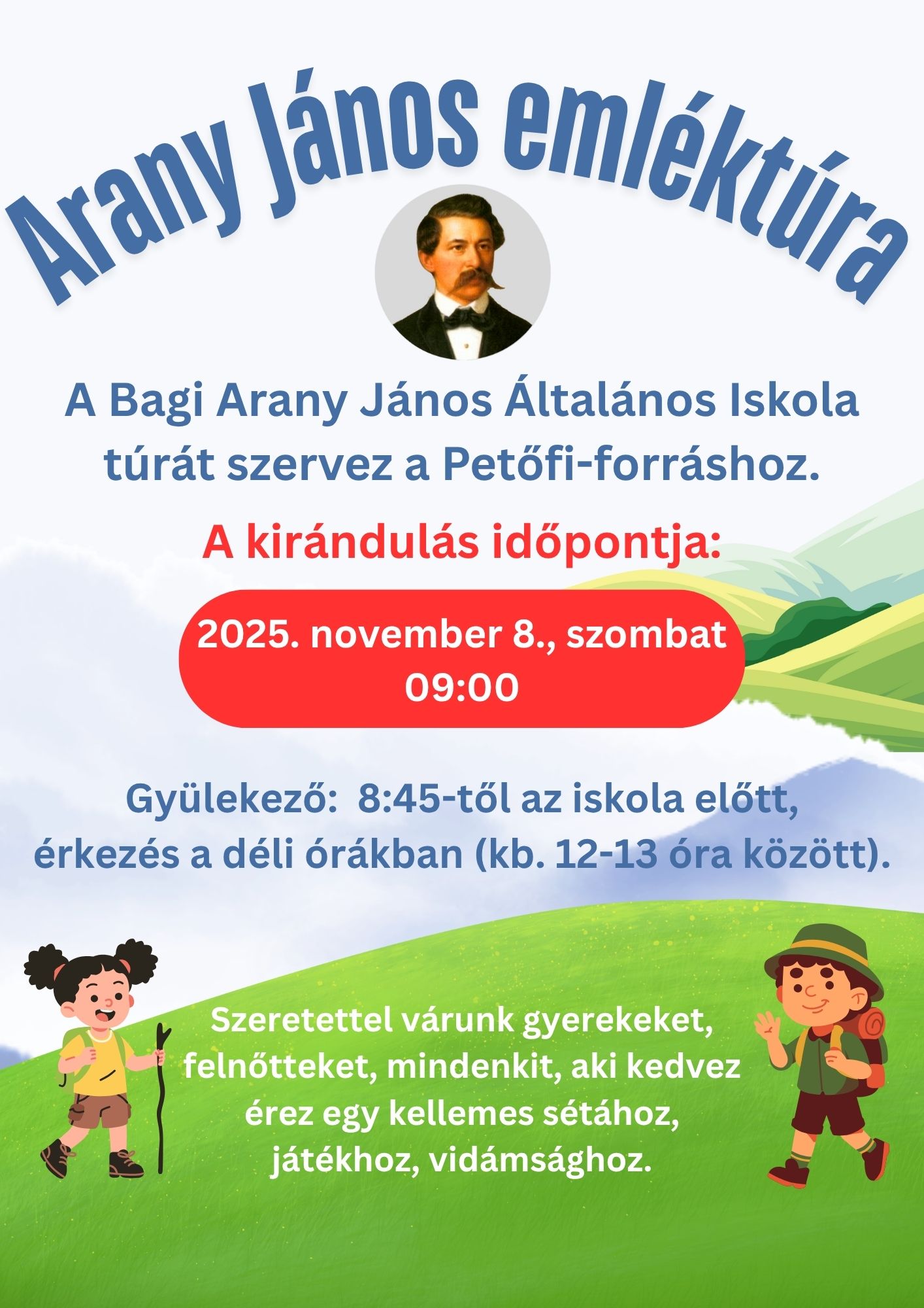 Arany János – emléktúra