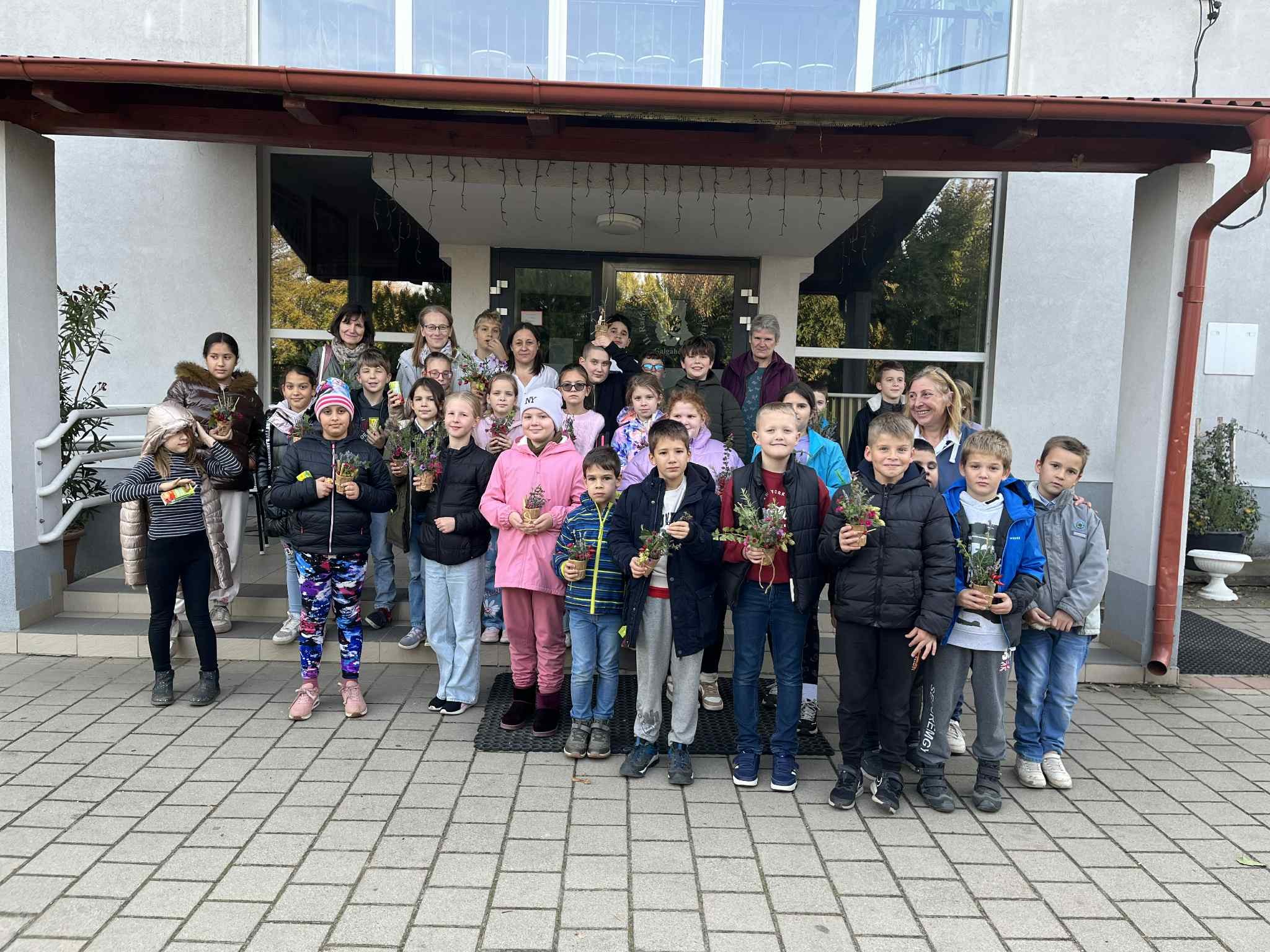 Látogatás a galgahévízi iskolában
